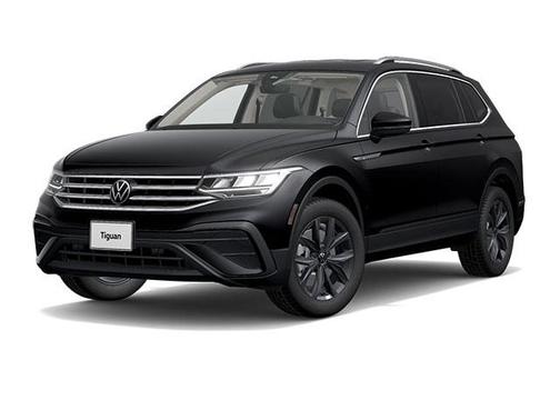 Deep Black Pearl 2022 Volkswagen Tiguan 2.0T SE 4MOTION