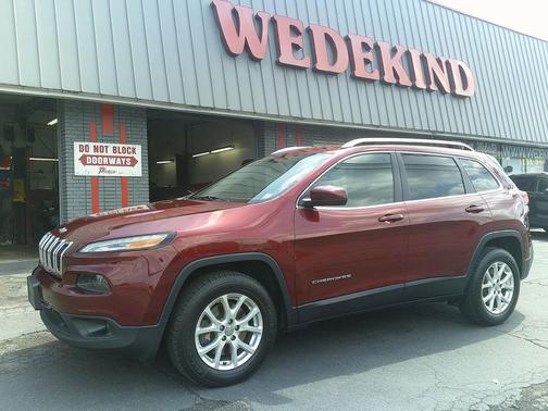 Velvet Red Pearlcoat 2018 Jeep Cherokee Latitude Plus