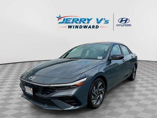 Gray 2025 Hyundai ELANTRA HEV SEL Sport