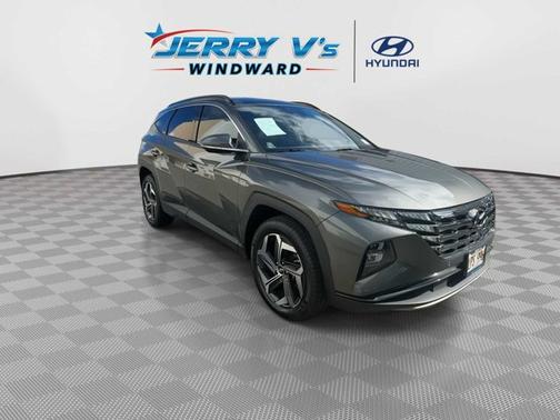 Gray 2023 Hyundai TUCSON Limited