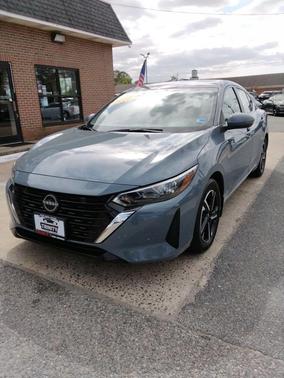 Atlantic Gray Metallic 2025 Nissan Sentra SV