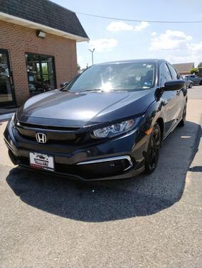Cosmic Blue Metallic 2019 Honda Civic LX