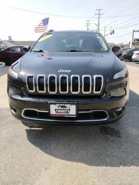 Brilliant Black Crystal Pearlcoat 2015 Jeep Cherokee Limited
