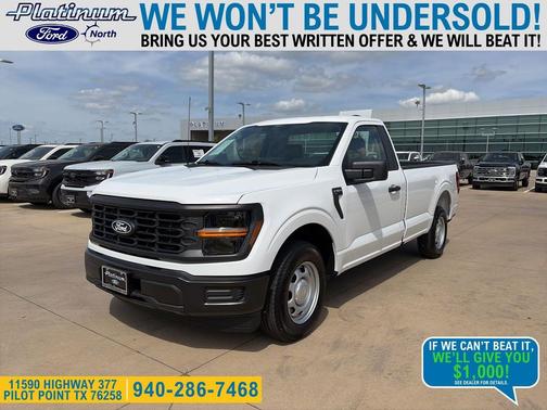 OXFORD WHITE 2025 Ford F-150 XL
