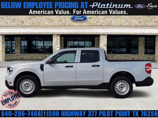 SPACE WHITE METALLIC 2026 Ford Maverick XL