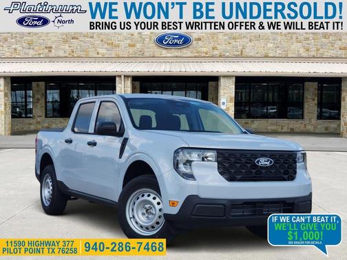 Space White Metallic 2026 Ford Maverick XL