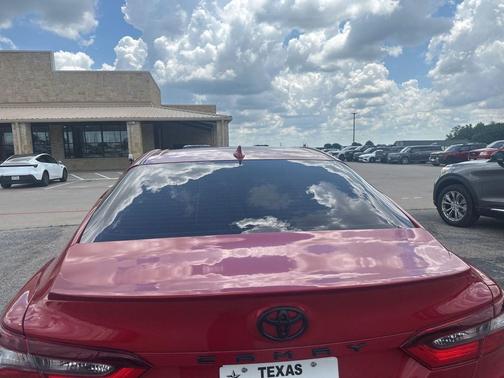 Supersonic Red 2022 Toyota Camry SE