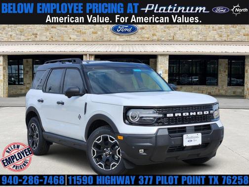 OXFORD WHITE 2026 Ford Bronco Sport Outer Banks