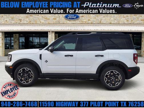 OXFORD WHITE 2026 Ford Bronco Sport Outer Banks
