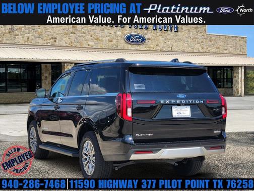 AGATE BLACK METALLIC 2026 Ford Expedition Platinum