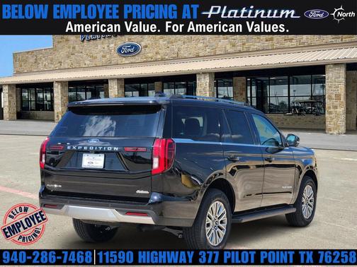 AGATE BLACK METALLIC 2026 Ford Expedition Platinum