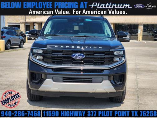 AGATE BLACK METALLIC 2026 Ford Expedition Platinum