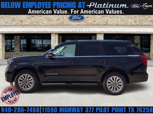 AGATE BLACK METALLIC 2026 Ford Expedition Platinum