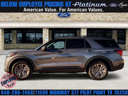 CARBONIZED GRAY METALLIC 2026 Ford Explorer Active w/200A Pkg