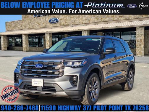 CARBONIZED GRAY METALLIC 2026 Ford Explorer Active w/200A Pkg