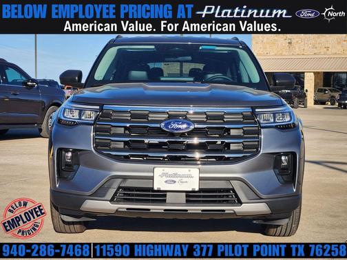 CARBONIZED GRAY METALLIC 2026 Ford Explorer Active w/200A Pkg