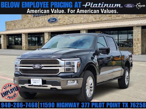AGATE BLACK METALLIC 2026 Ford F-150 King Ranch