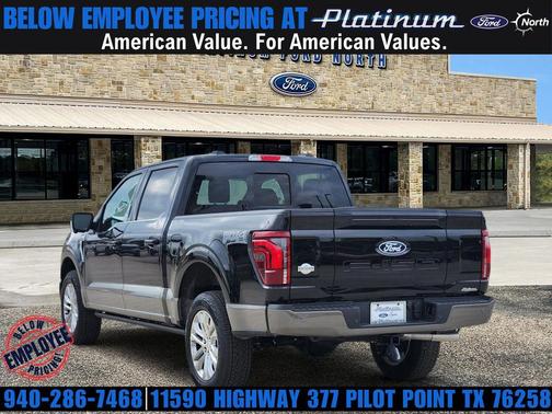 AGATE BLACK METALLIC 2026 Ford F-150 King Ranch
