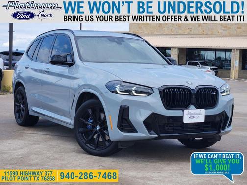 Brooklyn Grey Metallic 2024 BMW X3 M40i