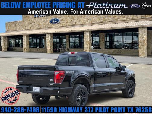 AGATE BLACK METALLIC 2026 Ford F-150 Platinum