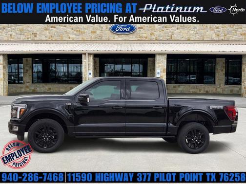 AGATE BLACK METALLIC 2026 Ford F-150 Platinum