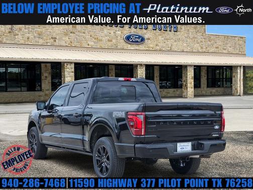 AGATE BLACK METALLIC 2026 Ford F-150 Platinum