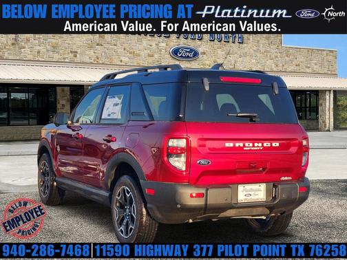 RUBY RED METALLIC TC 2025 Ford Bronco Sport Outer Banks