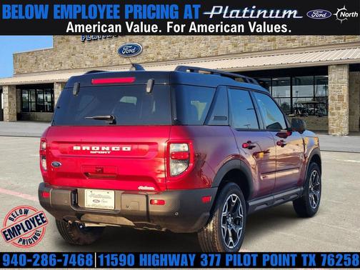 RUBY RED METALLIC TC 2025 Ford Bronco Sport Outer Banks