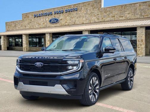 Agate Black Metallic 2026 Ford Expedition Max Platinum