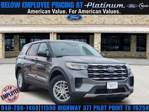 Carbonized Gray Metallic 2026 Ford Explorer Active