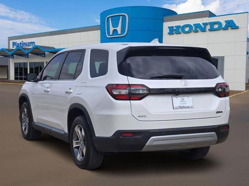 Platinum White 2025 Honda Pilot EX-L