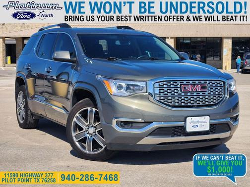 Mineral Metallic 2017 GMC Acadia Denali