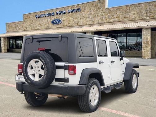 Bright White Clearcoat 2018 Jeep Wrangler JK Unlimited Sport