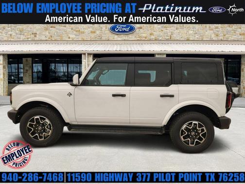 Oxford White 2026 Ford Bronco Outer Banks
