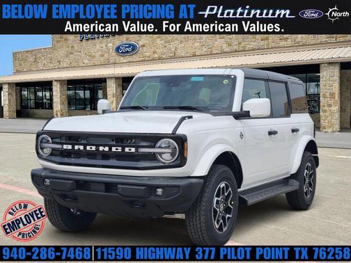 Oxford White 2026 Ford Bronco Outer Banks