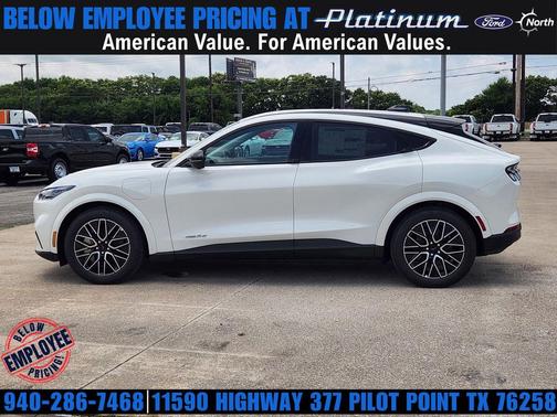 STAR WHITE MET TRI-COAT 2026 Ford Mustang Mach-E Premium