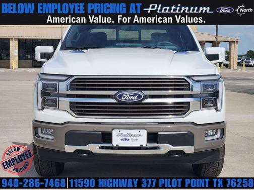 STAR WHITE METALLIC TRICOAT 2026 Ford F-150 King Ranch