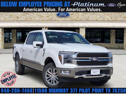 STAR WHITE METALLIC TRICOAT 2026 Ford F-150 King Ranch