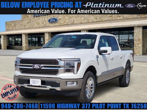 STAR WHITE METALLIC TRICOAT 2026 Ford F-150 King Ranch