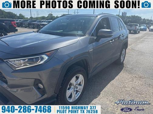 Magnetic Gray Metallic 2019 Toyota RAV4 Hybrid XLE