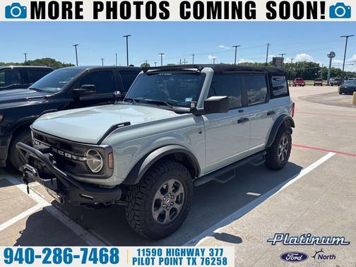 CACTUS GRAY 2021 Ford Bronco Big Bend