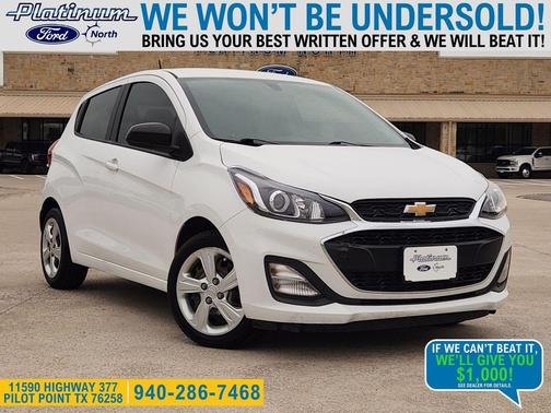 Summit White 2022 Chevrolet Spark LS