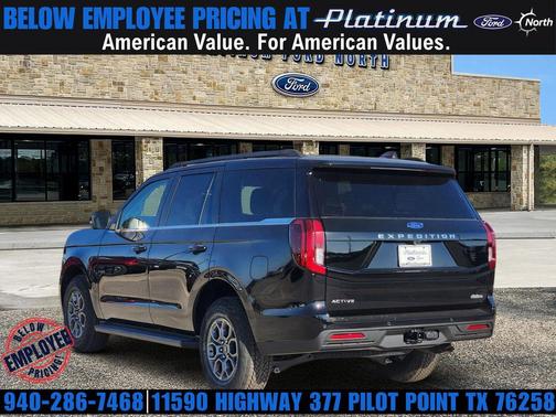 AGATE BLACK METALLIC 2026 Ford Expedition Active