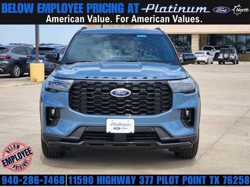 VAPOR BLUE 2026 Ford Explorer ST-Line