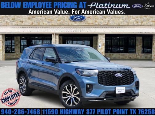 VAPOR BLUE 2026 Ford Explorer ST-Line