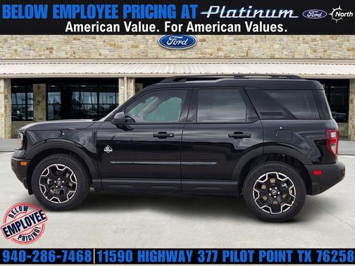SHADOW BLACK 2026 Ford Bronco Sport Outer Banks