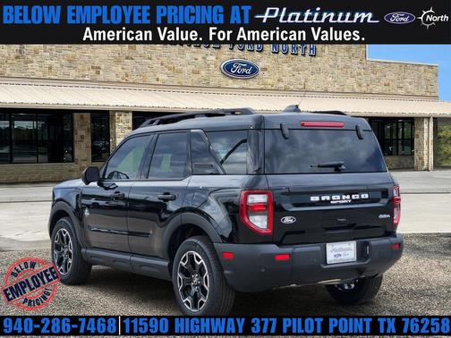 SHADOW BLACK 2026 Ford Bronco Sport Outer Banks