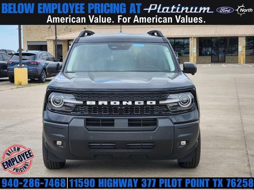 SHADOW BLACK 2026 Ford Bronco Sport Outer Banks