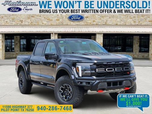 AGATE BLACK METALLIC 2026 Ford F-150 Raptor