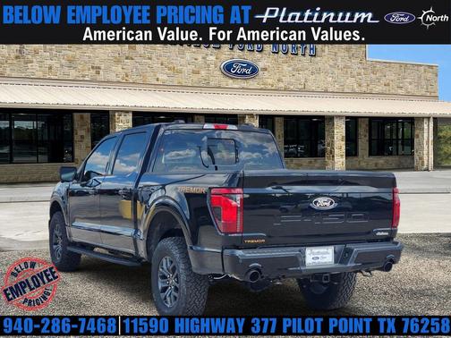 AGATE BLACK METALLIC 2026 Ford F-150 Tremor